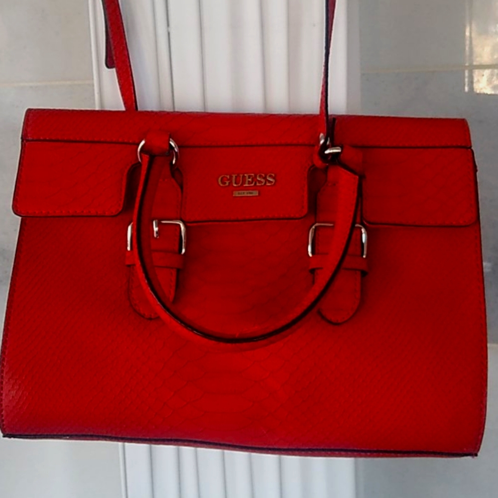Guess Purse Bag Red